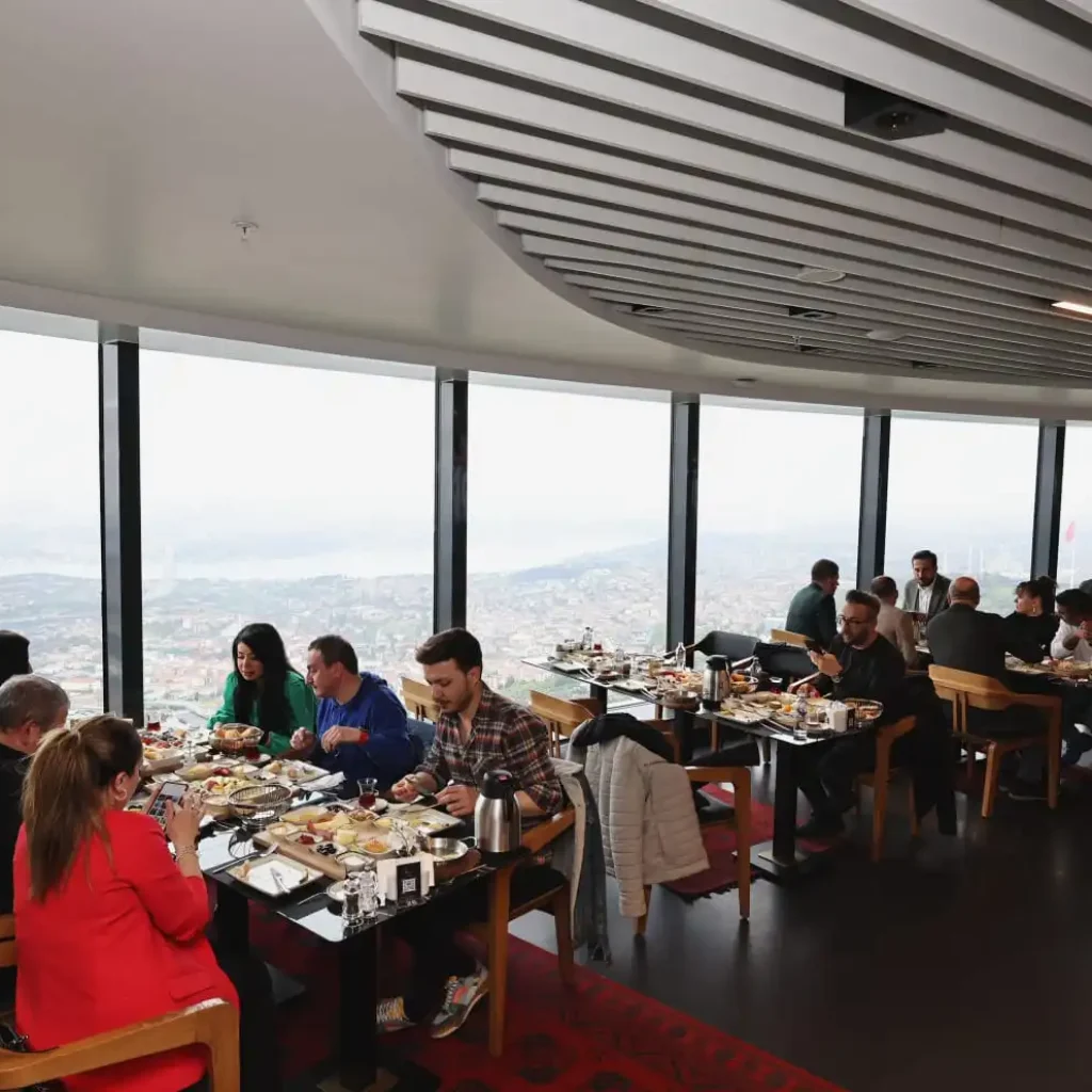 camlica tower lunch and dinner