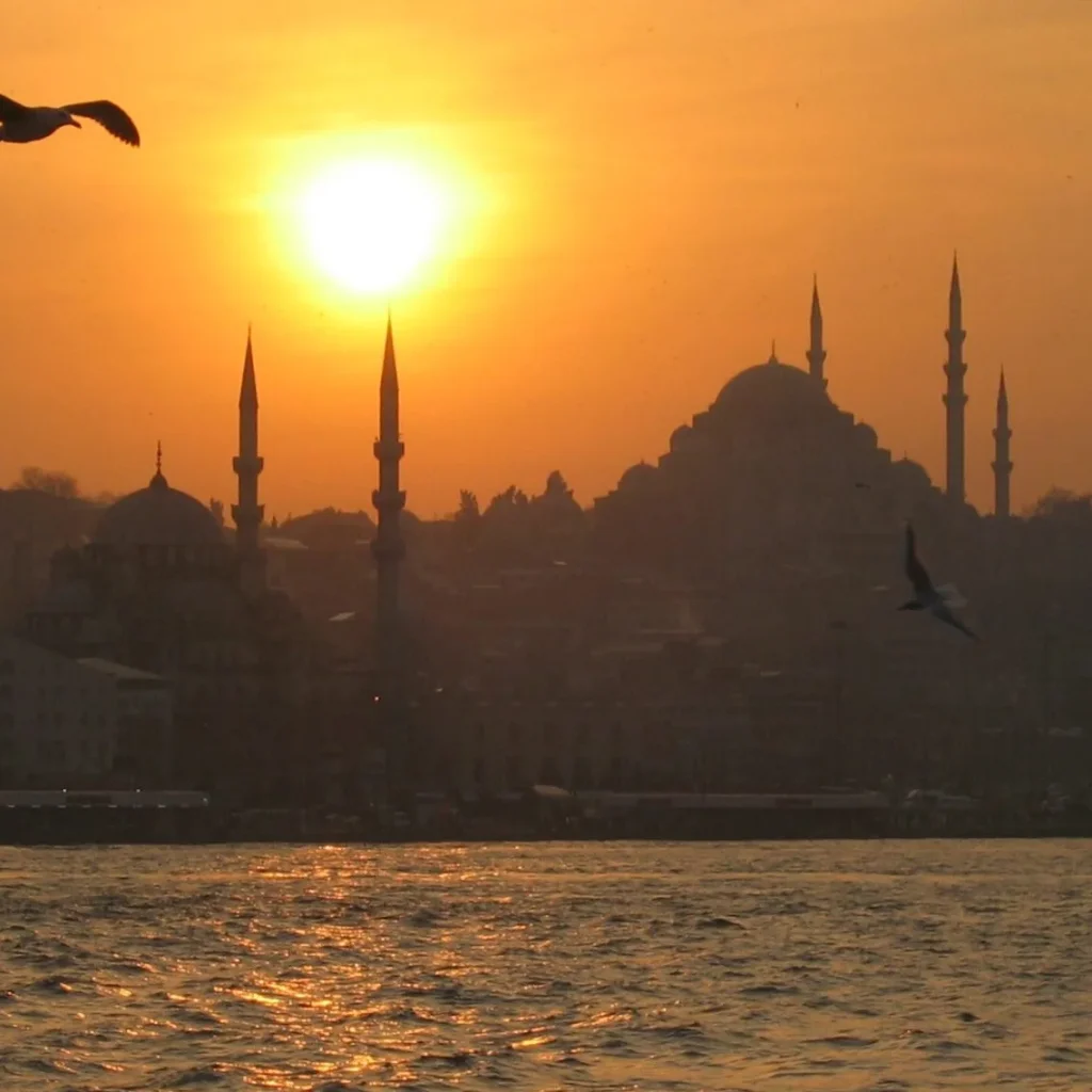 bosphorus sunset istanbul