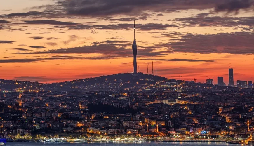 camlica tower panoramic view