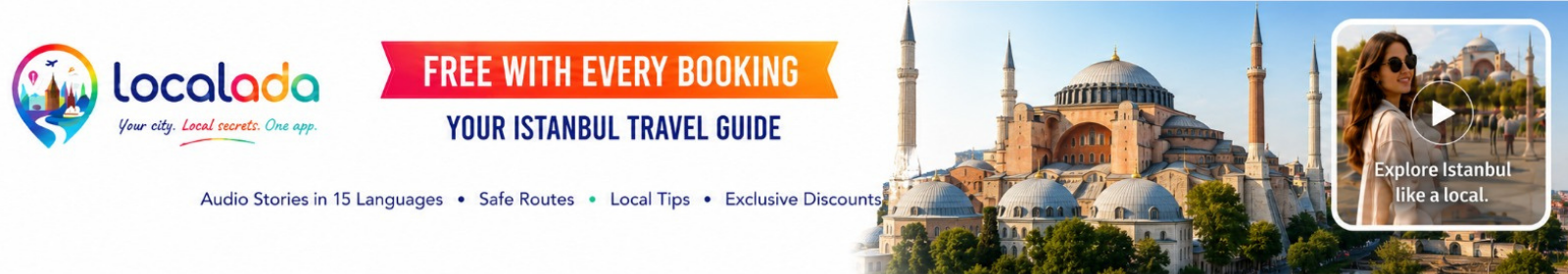 Localada Istanbul travel guide, free with every Camlica Tower booking